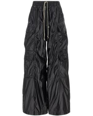 Rick Owens Drawstring Cargo Pants - Black