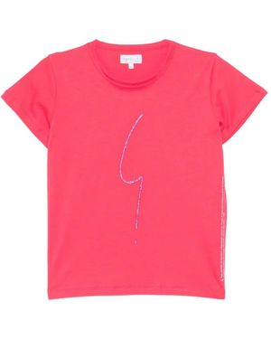 agnès b. Logo T-Shirt - Pink