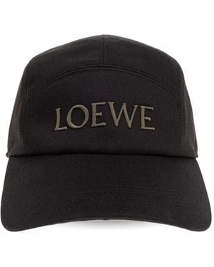 Loewe ロゴ キャップ - ブラック