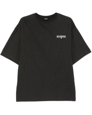 we11done Camiseta 1506 - Negro
