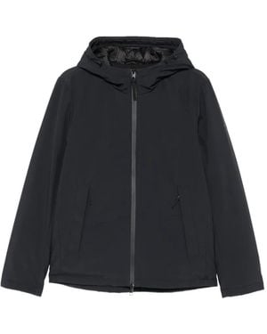 People Of Shibuya Hooded Zip-Up Jacket - Black