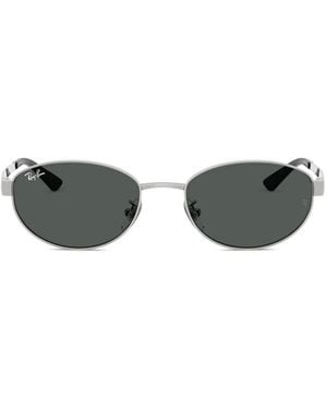 Ray-Ban Oval-Frame Sunglasses - Grey