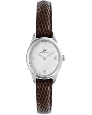 Daniel Wellington Mini Ophelia Lizard-Texture 26Mm Watch - White