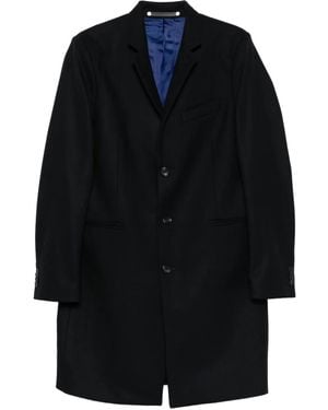 Paul Smith Cappotto Con Tre Bottoni - Blu