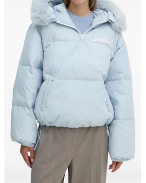 Day Birger et Mikkelsen Hooded Half-Zip Jacket - Blue