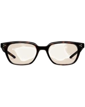 Gentle Monster Cord T1 Rectangle-Frame Sunglasses - Black