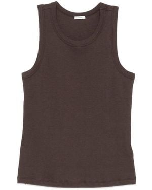 JOSEPH Yeux Tank Top - Brown