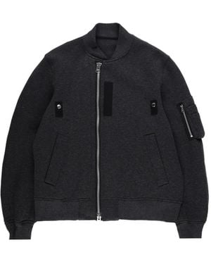 Sacai Zip-Up Jacket - Black