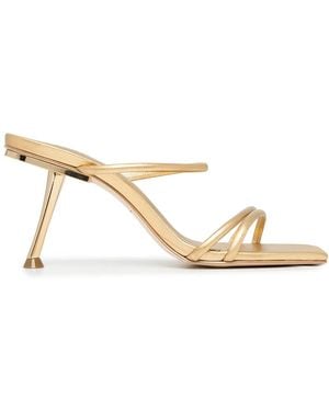 Cult Gaia Lydia 70Mm Open-Toe Sandals - Natural