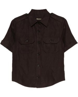 Loro Piana Chemise Annalisa - Black