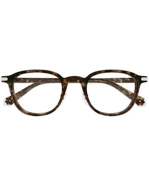 Cartier Lunettes De Vue À Monture Ronde - Marron