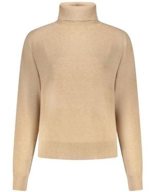 Pepe Jeans Roll-Neck Jumper - Natural