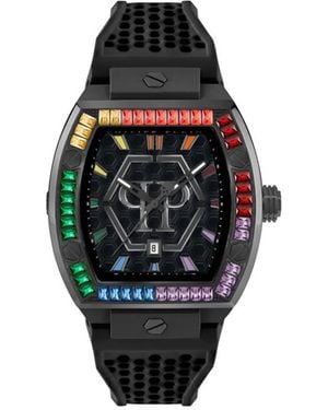 Philipp Plein Orologio The Hexagon Phantom 44Mm - Nero