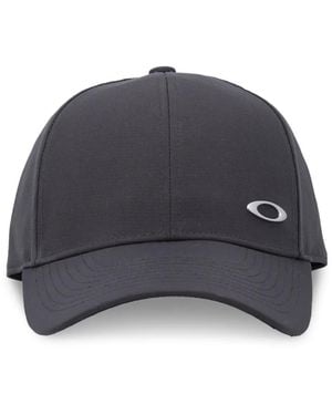 Oakley Logo-Plaque Baseball Cap - Blue