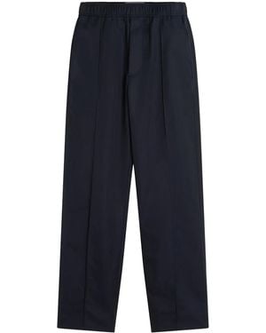 Lanvin Pantalon À Coupe Courte - Bleu