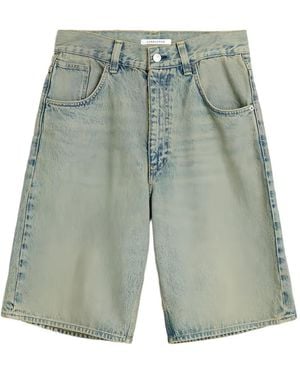 sunflower Acid Wash Shorts - Blue