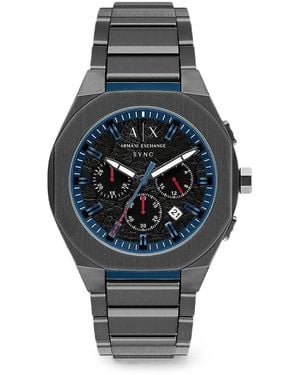 ARMANI EXCHANGE Sync 44Mm Watch - Blue
