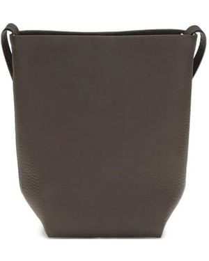 The Row N/S Park Cross Body Bag - Black
