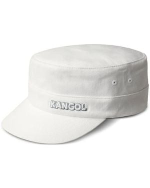 Kangol Logo-Embroidered Baseball Cap - White