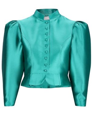 D'Estree Amoako Buttoned Jacket - Green