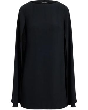 Ralph Lauren Double-Faced Mini Dress - Black