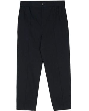 A.P.C. Joaquin High-Waist Tapered Pants - Blue