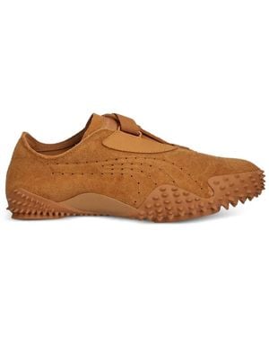 PUMA Mostro Unlined Suede Sneakers - Brown