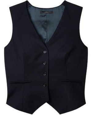 Paul Smith Weste Mit Knöpfen - Blau