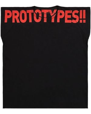 PROTOTYPES T-Shirt Con Stampa - Nero