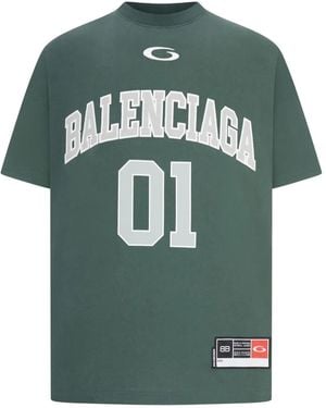 Balenciaga Cotton T-Shirt - Green
