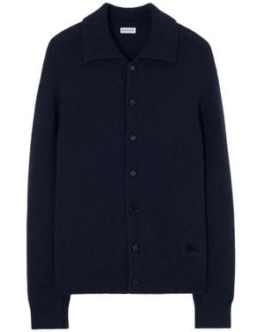 Burberry Cardigan Aus Kaschmir - Blau