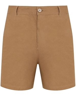 Osklen Tailored Shorts - Natural