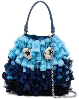 Anya Hindmarch Sea-Creature Tote Bag - Blue