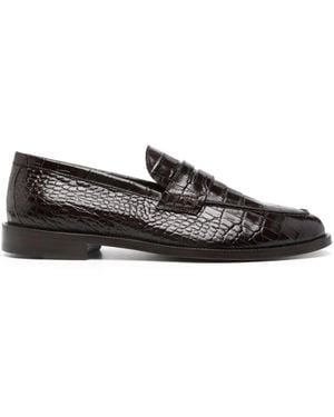 Manolo Blahnik Perry Loafers - Black