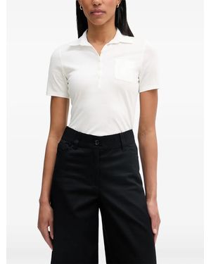 Marc O' Polo Chest-Pocket Polo Shirt - White