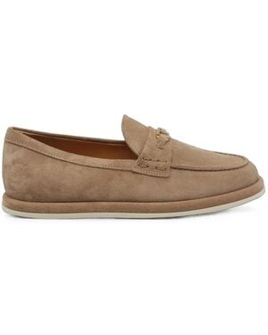 Tod's T-Timeless Loafer Aus Wildleder - Braun