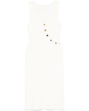 SIR. Cut-out detailed dress - Blanco
