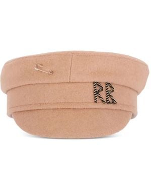 Ruslan Baginskiy Wool Safety-Pin Sailor Cap - Natural
