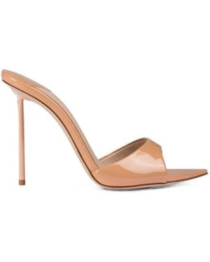 Le Silla Bella Pointed-Toe Sandals - Natural