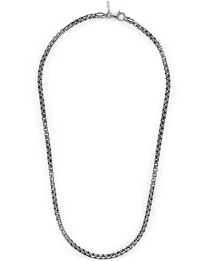 Desmo Venetian Box Sterling- Necklace - Blu