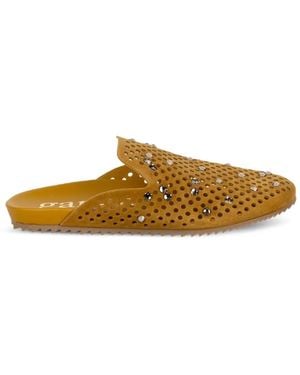 Pedro Garcia Studded Sandals - Yellow