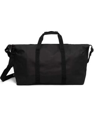 Rains Embossed-Logo Duffle Bag - Black