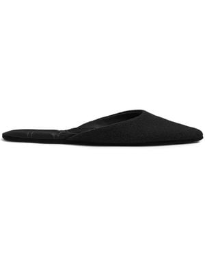 TOTEME Wool Slippers - White
