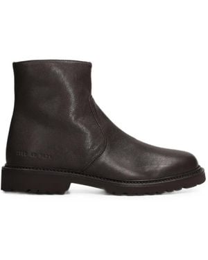 Common Projects Side-Zip Leather Boots - Black