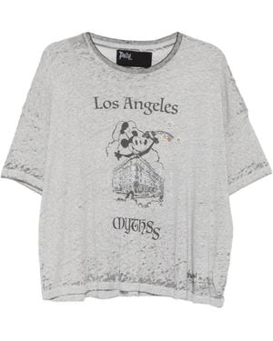 PALY T-Shirt Mit Grafischem Print - Weiß