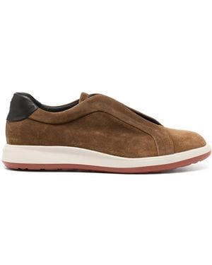 Fratelli Rossetti スエード スニーカー - ブラウン