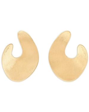 Marco Bicego Pendientes Con Diseño De Hoja Irregular - Neutro