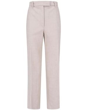 Calvin Klein Tailored Straight-Leg Pants - Natural