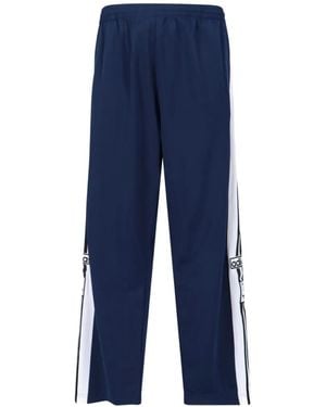 adidas Adibreak Side-Stripe Track Pants - Blue