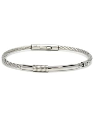 Charriol Celtic Gentleman Driver Armband - Weiß